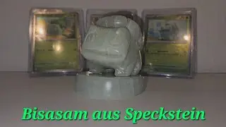 Bisasam mal anders... aus Speckstein