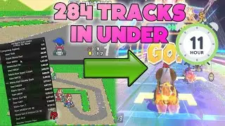 (WR) All Mario Kart Tracks in 10:57:52 (150cc, All Items, No Skips)