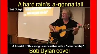 A hard rain's a-gonna fall | Bob Dylan cover | Bob Dylan concert-lectures | Jens Stage