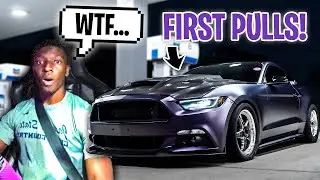 First Pulls in my D-1X Procharged Mustang! *UNBELIEVABLE*