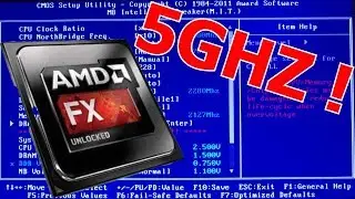 Overclock at 5GHZ ! | FX-4300