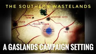 A travellers guide to the Southern Wastelands. A setting for our Gaslands narrative campaign battles