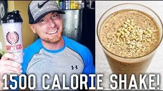 Easy Homemade Mass Gainer Shake | Muscle Building Smoothie