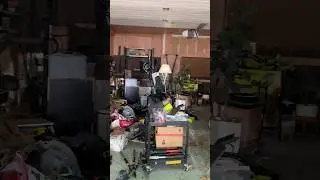 HOT MESS GARAGE ORGANIZATION PART 1 OF 2!