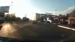 лада 2114 обгон по встречке