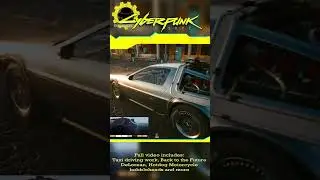 New Cyberpunk Mods - Back to the Future DeLorean