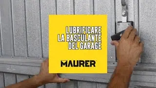 Manutenzione porta basculante di un garage