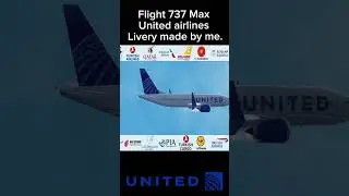 Flight 737 Maximum Untied Airlines livery Made by Me 