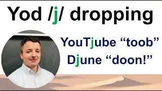 Yod /j/ dropping - Connected speech