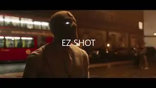 Upside down man with a sniper vs man