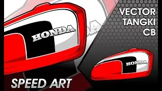 SPEED ART MENGGAMBAR TANGKI || VECTOR TANGKI CB