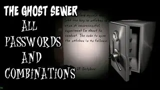 The Ghost Sewer Map Safebox Password Location And Bar Gate Combination | The Ghost Tips and Tricks