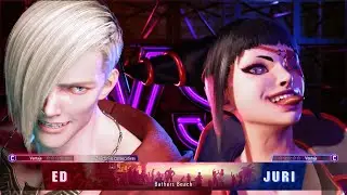 Street Fighter 6 - Ed Vs Juri (#instabardoo Vs #wafasama )