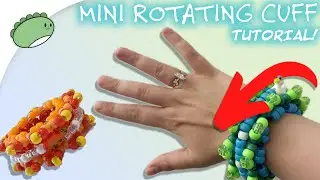 Mini Rotating Kandi Cuff Tutorial!
