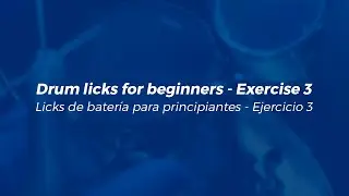 Drum licks for beginners - Exercise 3