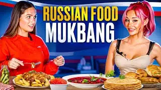 Russian Food Mukbang with Michelle Kennelly & Star Abelar *crying*