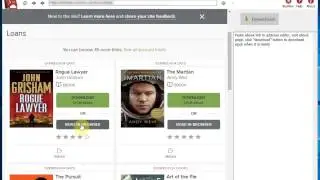 How to download Overdrive ebook in browser?
