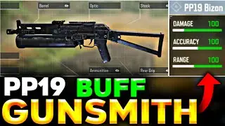 PP19 Best GUNSMITH (Buff) in COD Mobile SEASON 1 | Try these Best ATTACHMENTS for PP19 in SEASON 1⚡