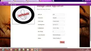 Employee Management System in PHP and MySQL