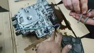 Nissan Almera Classic. Замена масла АКПП со снятием потдона и заменой фильтра.