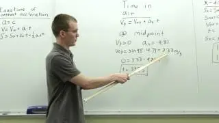 3D Projectile Motion