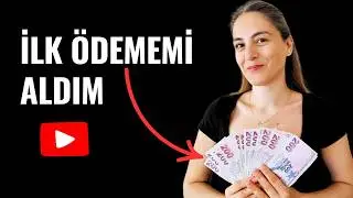 I received my first payment from YouTube🧿I would like to receive your praise🧿🤗