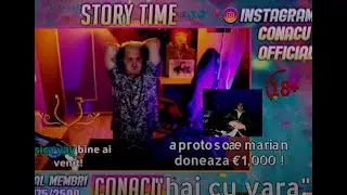 CONACU-STORY TIME plus (DONATIE 2.000e pe live)