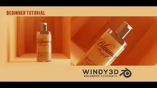 3D Cosmetics Mockup -- Full Process in Blender 