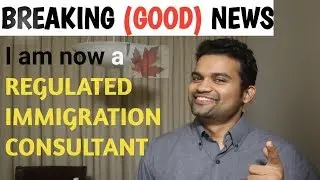 I am now a licensed Canadian immigration consultant:)