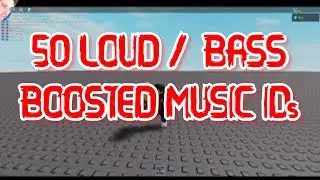 ROBLOX 50 LOUD/BASS BOOSTED MUSIC IDs (REALLY LOUD)