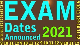 Exams dates alert, Exam dates announced, board exam date, date sheet, exam dates 2021,Inter,Matric,