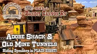 Adobe Shack & Abandoned Mine Tunnel | Bandit Canyon Railway