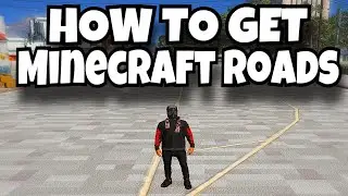 How To Get MINECRAFT Roads in GTA 5 / FiveM *good fps* (GTA 5 MODS)