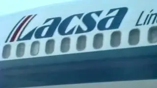 LACSA Boeing 727-200 External and Cockpit Views - 1990