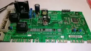 Нет подачи воды в стиральной машине. Плата EVO-2 индезит  ремонт своими руками.