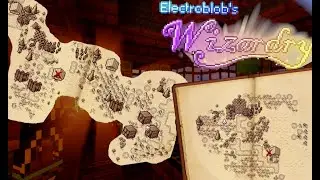 Antique Atlas For Electroblob's Wizardry Minecraft
