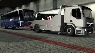 REBOCANDO UM ÔNIBUS NO ETS2 1.53