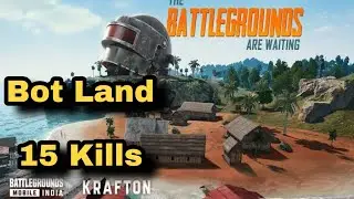 Bot land! BGMI | battle with bots🤖    #bgmi #androidgaming #pubgfunnykills