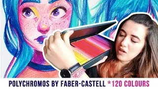 Цветните моливи Polychromos на Faber-Castell | Art Test | GloryArt