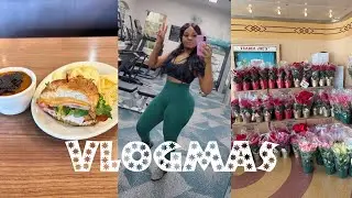 VLOGMAS + DIY HOT WATER COLORING MY WIGS + NEW WORKOUT CLOTHES TRY ON + TRADER JOES SHRIMP BURGER