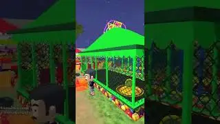 Aku Membuat Game Simulator Pasar Malam 3D 