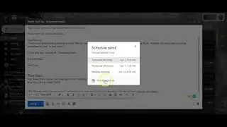 RWPS Gmail - How to schedule an email to be sent later