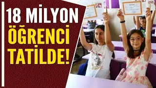 MİNİKLERİN KARNE HEYECANI!