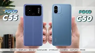 Poco C55 vs Poco C50 | Full Comparison ⚡