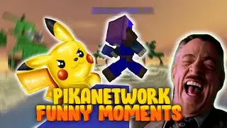 Bedwars Funny Moments | PikaNetwork