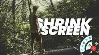 SHRINK Video Screen Tutorial In Kinemaster || Kinemaster Tutorial