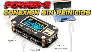 Esquema de conexion Power -Z sin reinicios al graficar encender las placas de celulares iPhone