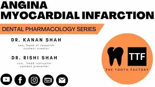 Angina and Myocardial Infarction | Dental Pharmacology | Full Lecture 2024
