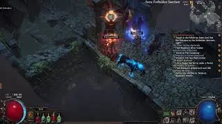 Path of Exile. The Forbidden Sanctum 3.20. Проходим сюжет!