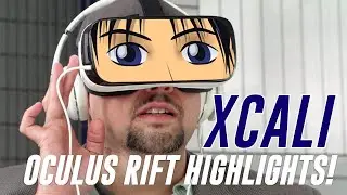 Almost banged my head on the wall | Oculus Rift Highlights | Xcali